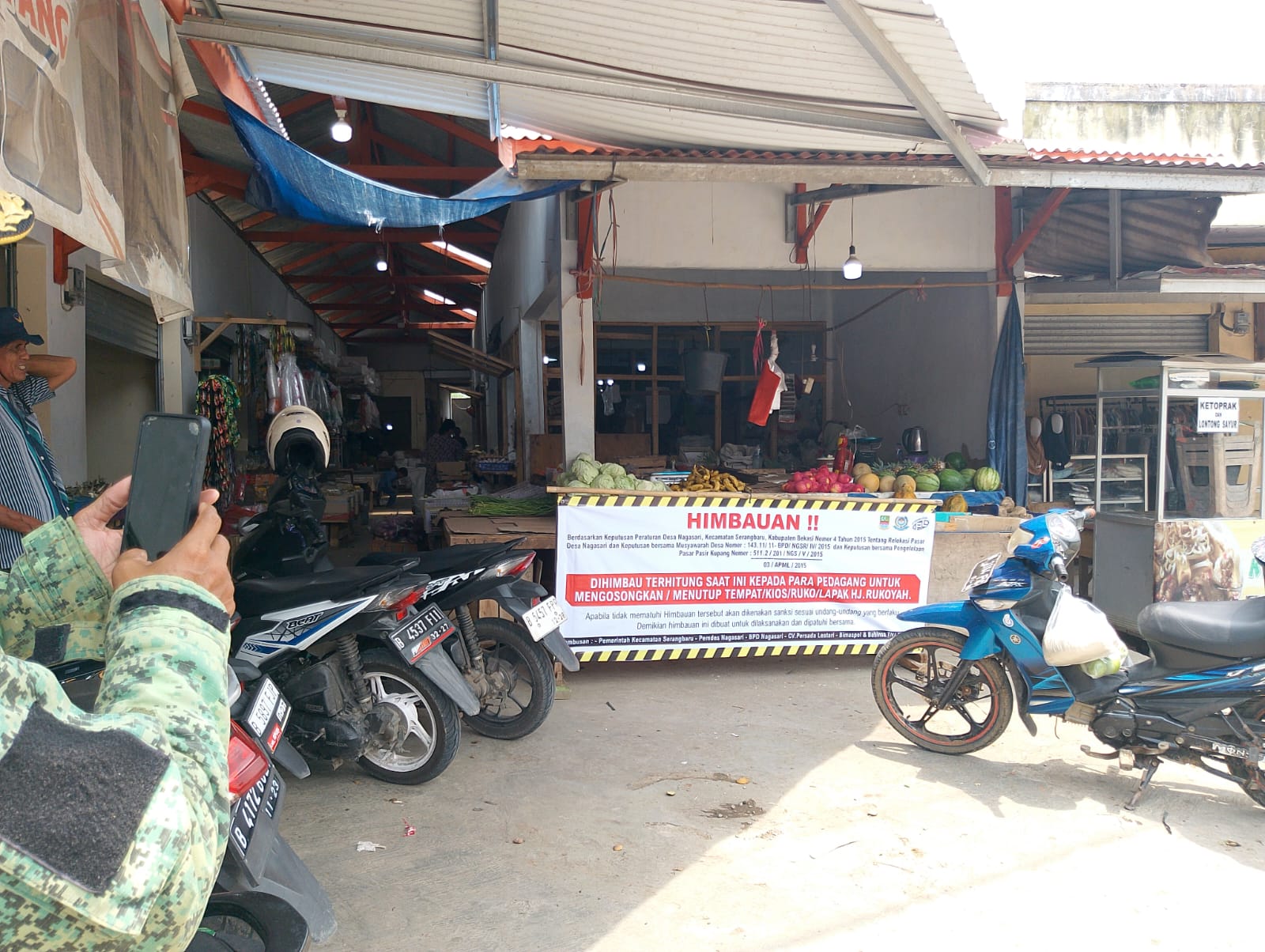 Pasar Pasirkupang Jadi Polemik,Diduga Kades Dan Bumdes Tidak Mampu Selesaikan Keberadaan Dua Pasar Berada Disatu Desa?