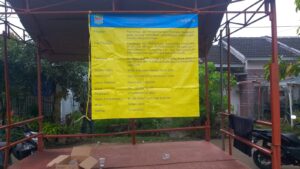 Pekerjaan Sarana Olah Taga Di Perumahan Griya Mutiara Asri Tanpa Ada Pengawasan Pelaksana dan Konsultan