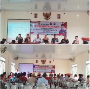 Jayamulya Gelar Musdesus Pembentukan Koperasi Desa Merah Putih Tahun 2025.